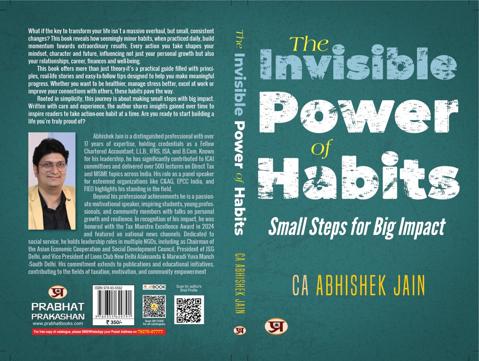 The Invisible Power of Habits: Small Steps for Big Impact - book cover